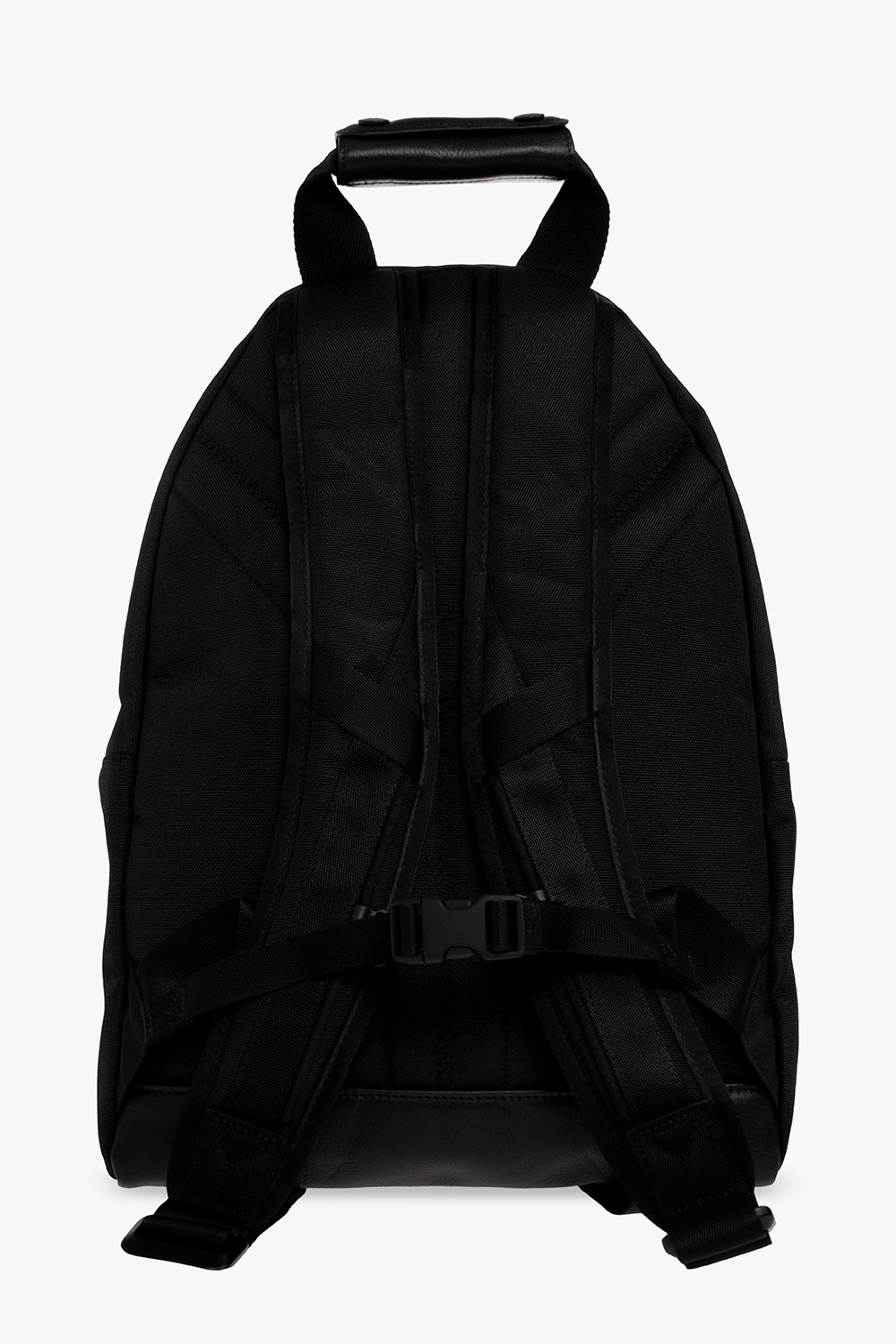 logo-embellished fluffy shoulder bag - 3 Yohji Yamamoto